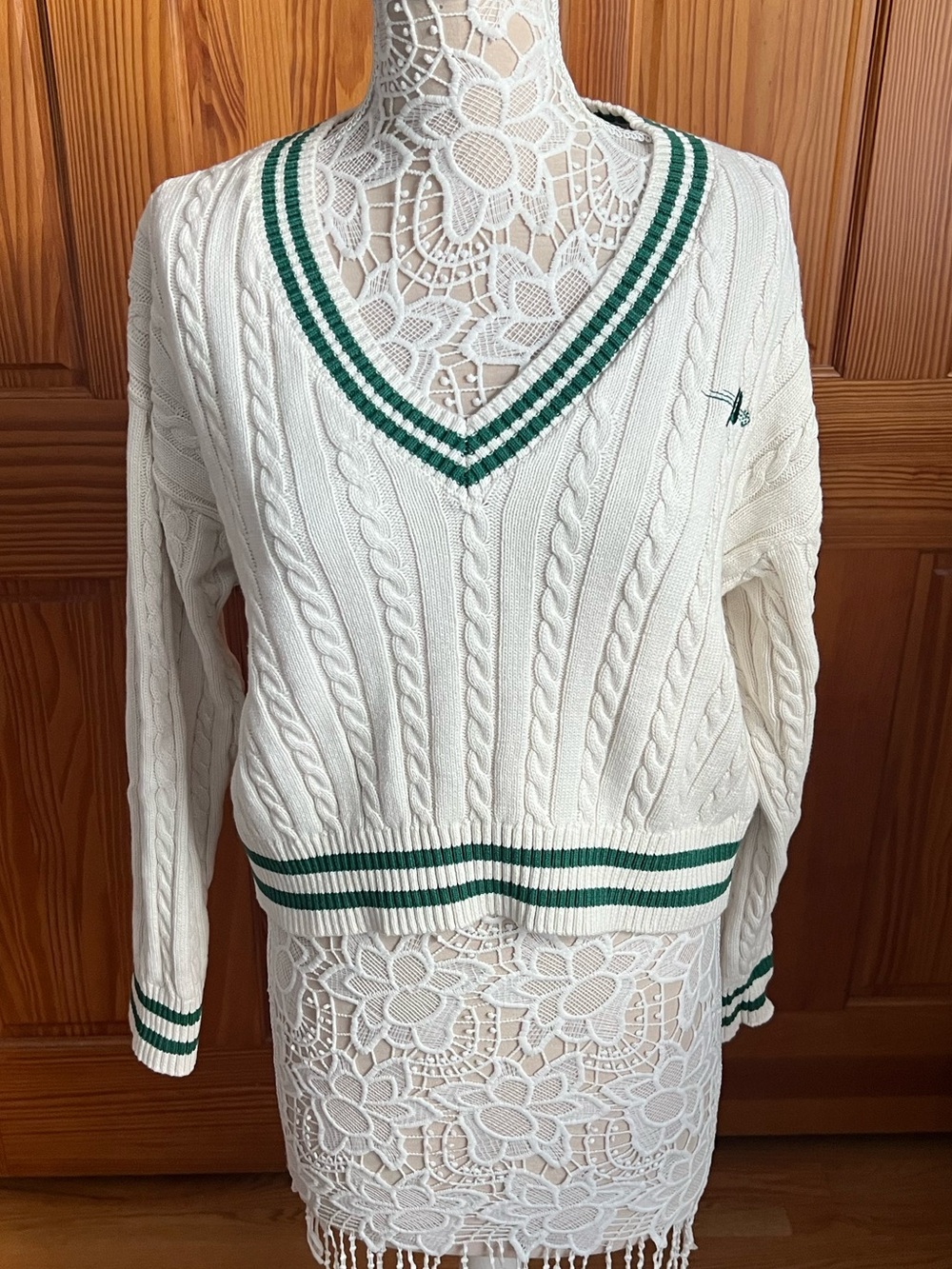 Prince Pickleball V Neck Sweater